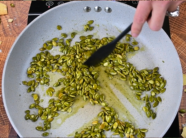 Baked Boursin Dip w/ Spiced Pepitas - Step 4